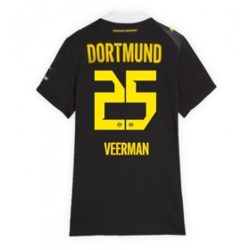Borussia Dortmund Joey Veerman #25 Borte skjorte til dame 2026-27 Kortermet